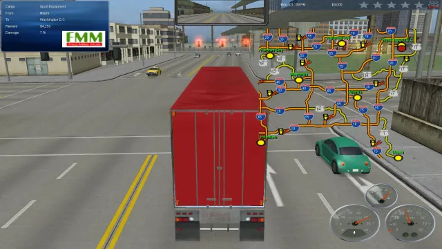 18 Wheels of Steel: Across America - zrzut ekranu 4