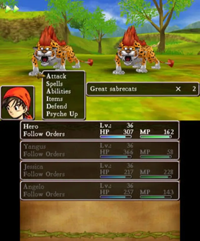 Dragon Quest VIII: Journey of the Cursed King - zrzut ekranu 2