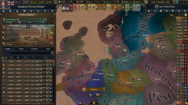 Europa Universalis V - zrzut ekranu 4