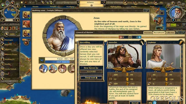 Grepolis - zrzut ekranu 4