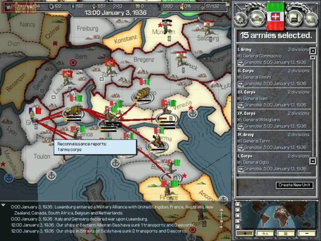 Hearts of Iron - zrzut ekranu 2