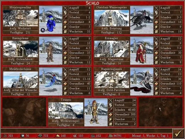 Heroes of Might and Magic III: The Restoration of Erathia - zrzut ekranu 4