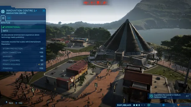 Jurassic World Evolution - zrzut ekranu 2