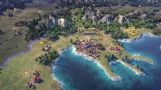 Knights of Honor II: Sovereign - zrzut ekranu 1