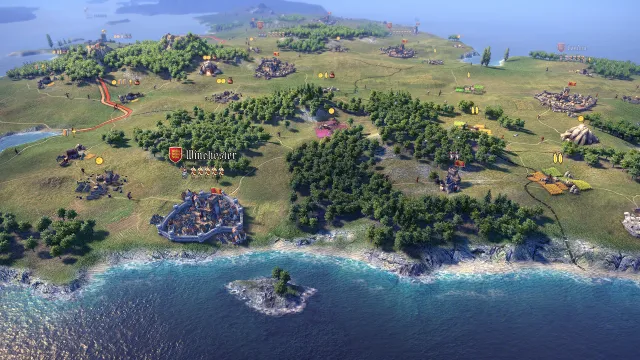 Knights of Honor II: Sovereign - zrzut ekranu 2
