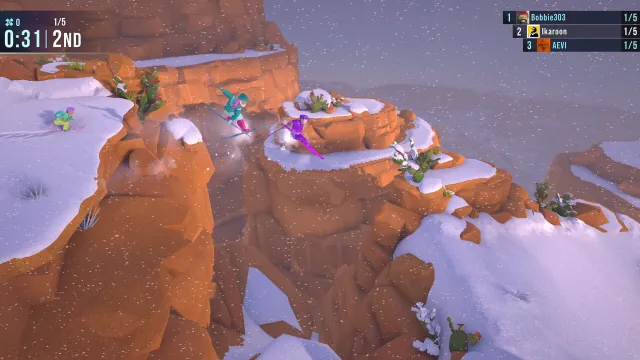 Lonely Mountains: Snow Riders - zrzut ekranu 5