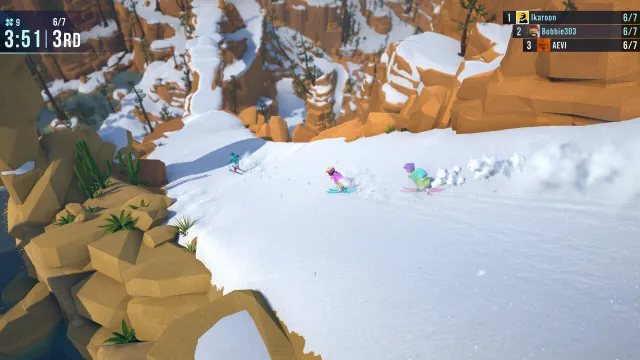 Lonely Mountains: Snow Riders - zrzut ekranu 3