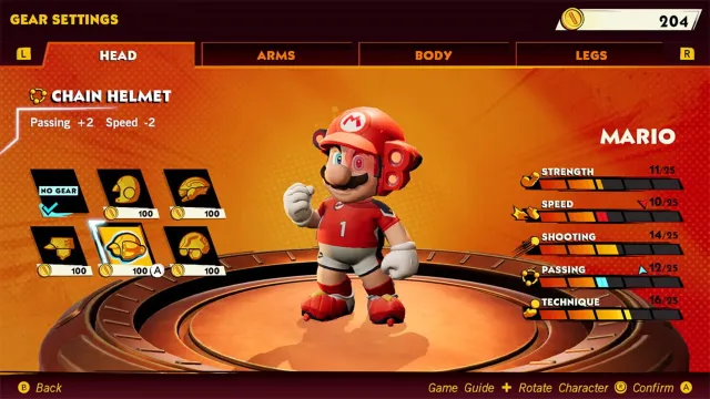 Mario Strikers: Battle League - zrzut ekranu 1