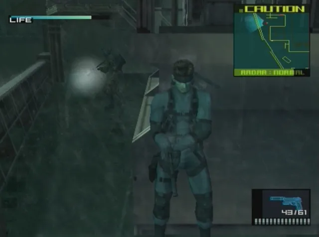 Metal Gear Solid 2: Sons of Liberty - zrzut ekranu 2