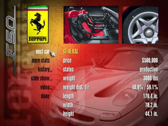 Need for Speed II - zrzut ekranu 2