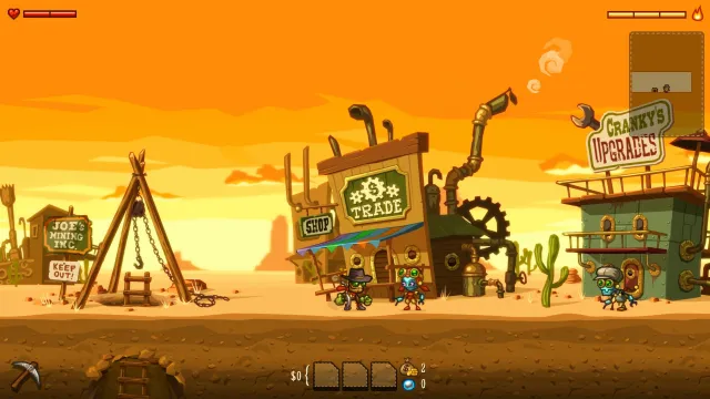 SteamWorld Dig - zrzut ekranu 1