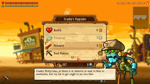 SteamWorld Dig - zrzut ekranu 5