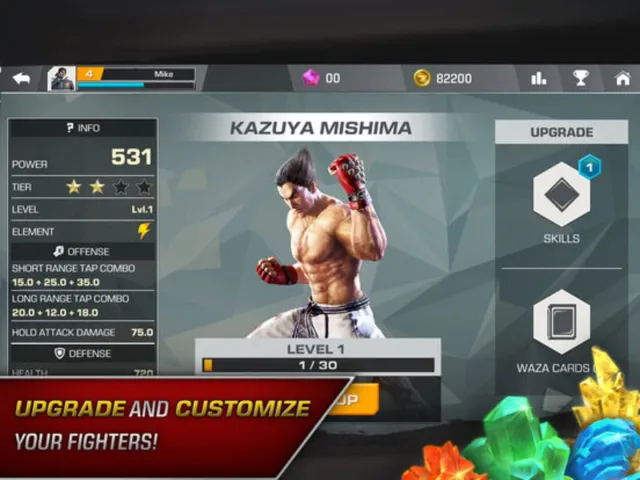 Tekken Mobile - zrzut ekranu 4