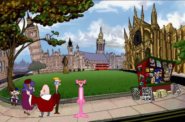 The Pink Panther's Passport to Peril - zrzut ekranu 1