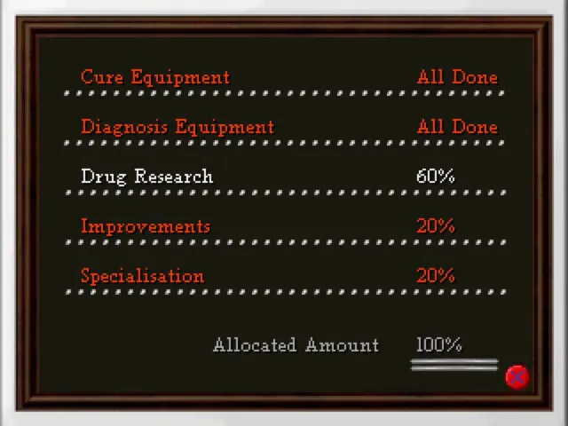 Theme Hospital - zrzut ekranu 4