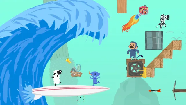 Ultimate Chicken Horse - zrzut ekranu 1