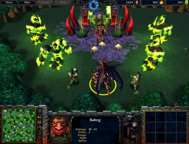 Warcraft III: Reign of Chaos - zrzut ekranu 2