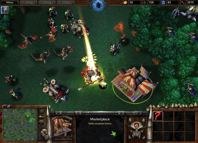 Warcraft III: Reign of Chaos - zrzut ekranu 1