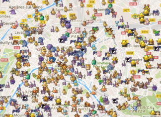 Pokemon GO mapa Pokemonów