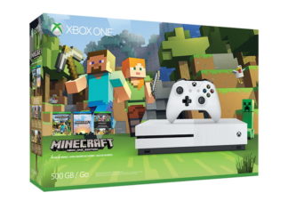 Xbox One S 500GB Minecraft Favorites Bundle