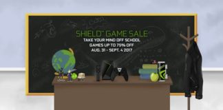 NVIDIA SHIELD Game Sale