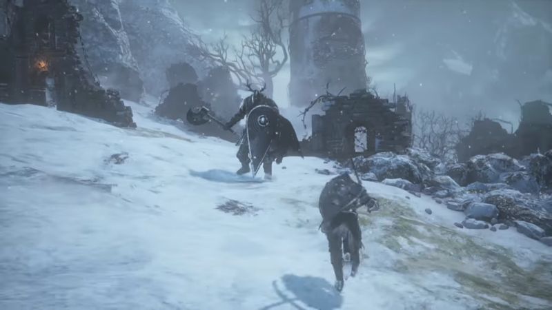 Lubisz zimę? Zobacz pierwszy gameplay z Dark Souls III: Ashes of Ariande!