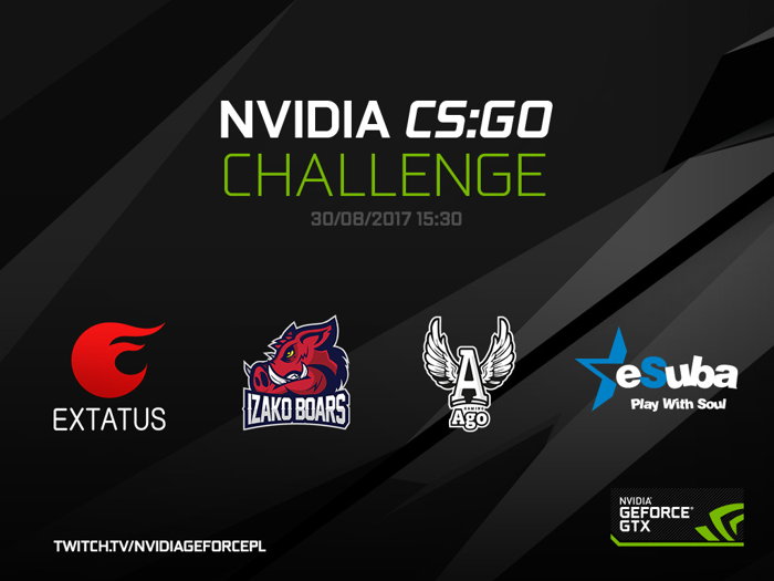 Polska vs. Czechy i Słowacja – e-sportowy turniej NVIDIA CS:GO Challenge