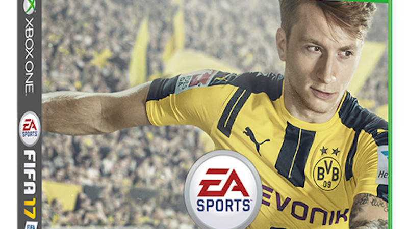 Marco Reus na okładce FIFA 17